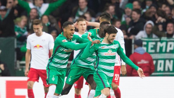 Brėmeno „Werder“ sutriuškino išsikvėpusią Leipcigo „RasenBallsport“ ekipą