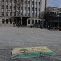 Kaune – protestas prieš Šančiuose planuojamą tiesti gatvę