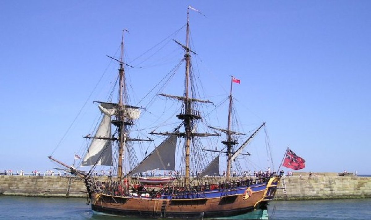 Kapitono Jameso Cooko laivas