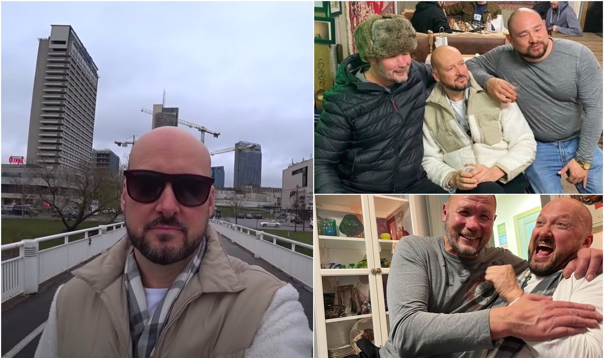„Bald and bankrupt” veidas – Lietuvoje / Foto: Youtube, Instagram
