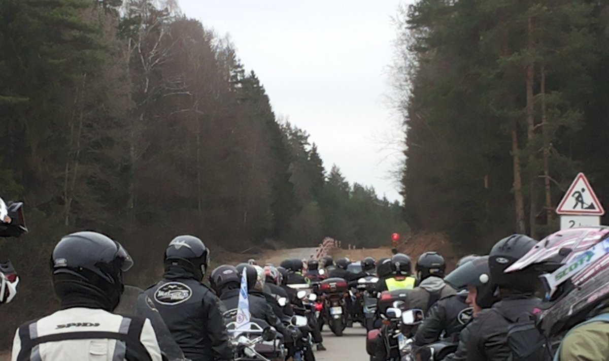 Kunigo Egidijaus Kazlausko organizuota motociklininkų kelionė 