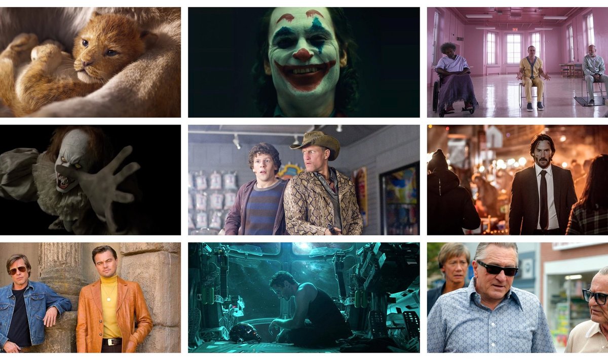 2019 metų filmų TOP 10 pagal DELFI apžvalgininką Darių Voitukevičių