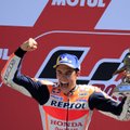 „MotoGP“: drama Nyderlanduose baigėsi Marquezo pergale