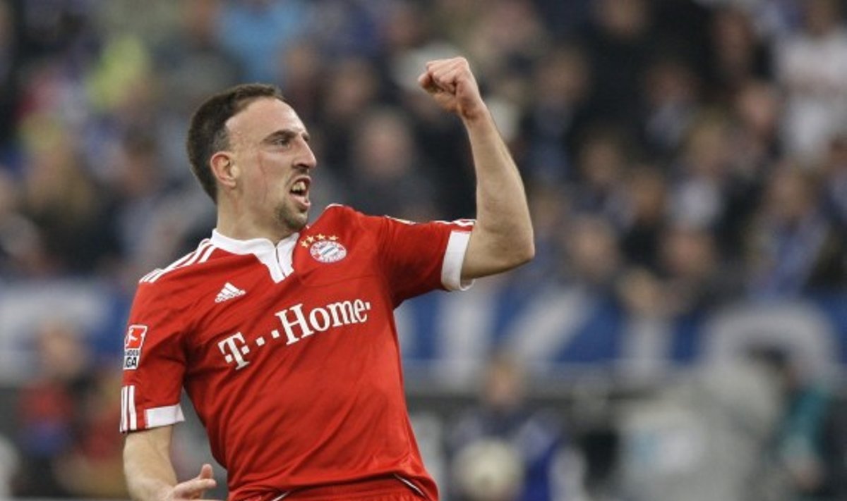 Franckas Ribery ("Bayern") 