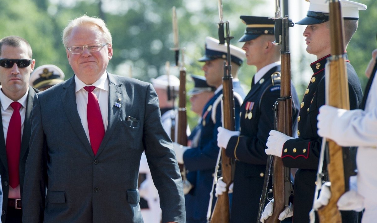 Švedijos gynybos ministras Peteris Hultqvistas