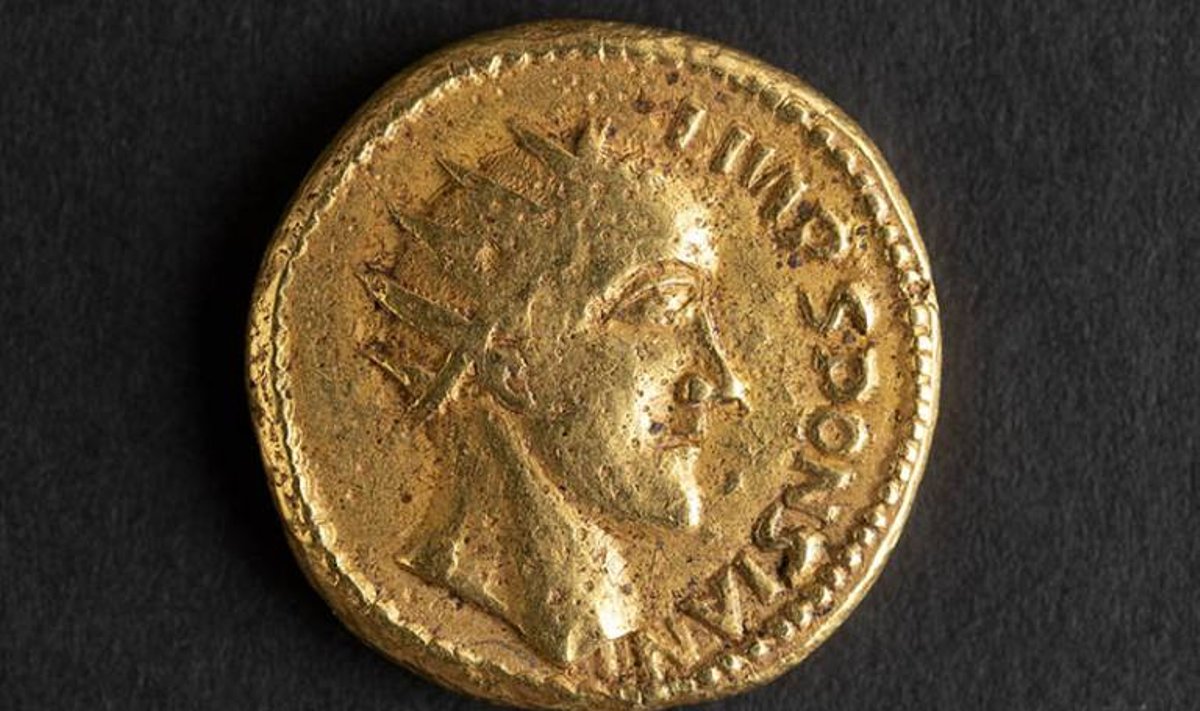 Mokslinė šių itin retų monetų analizė išgelbėjo imperatorių Sponsianą nuo užmaršties. ucl.ac.uk nuotr.