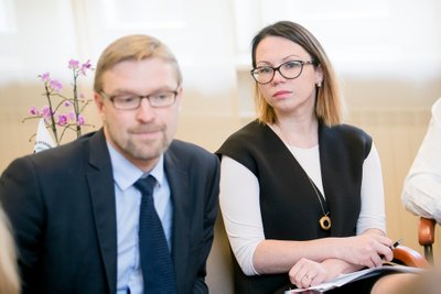 Linas Kukuraitis ir Eglė Radišauskienė