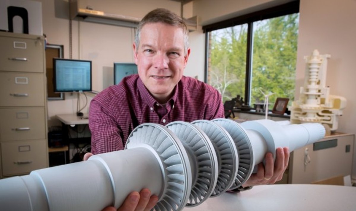 General Electric sukurtos turbinos prototipas