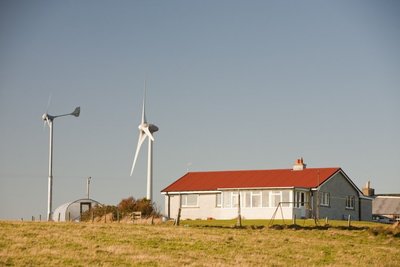 Mažosios vėjo jėgainės, skirtos pasigaminti energiją individualiam namui