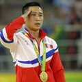 Šiaurės Korėja didžiuojasi: jos gimnastui – Rio olimpiados auksas