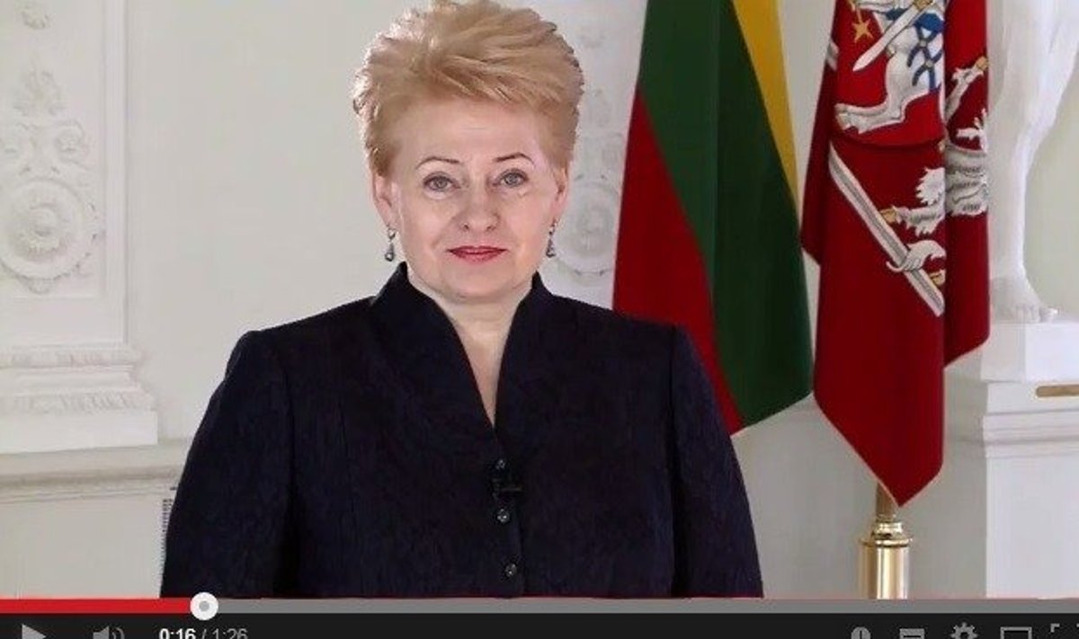 Dalia Grybauskaitė "Google" filmuke