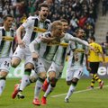 Dviejų „Borussia“ klubų dvikovą laimėjo Menchengladbacho komanda