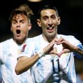 Urugvajų palaužusi Argentina prasiveržė į 2022 m. pasaulio čempionatą
