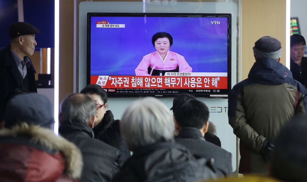 North Korea said it tested an H-bomb