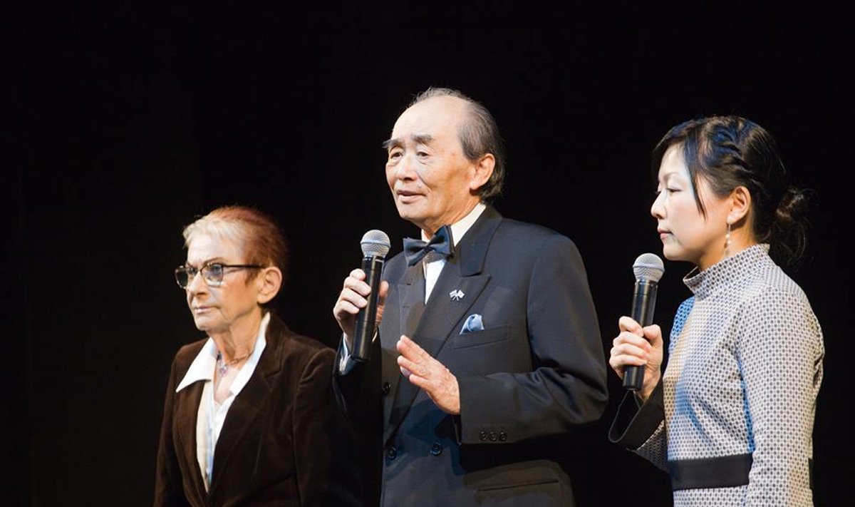 Bella Shirin, Hisayuki Sakamizu and Maria Kishida photo by Linas Vasiliauskas