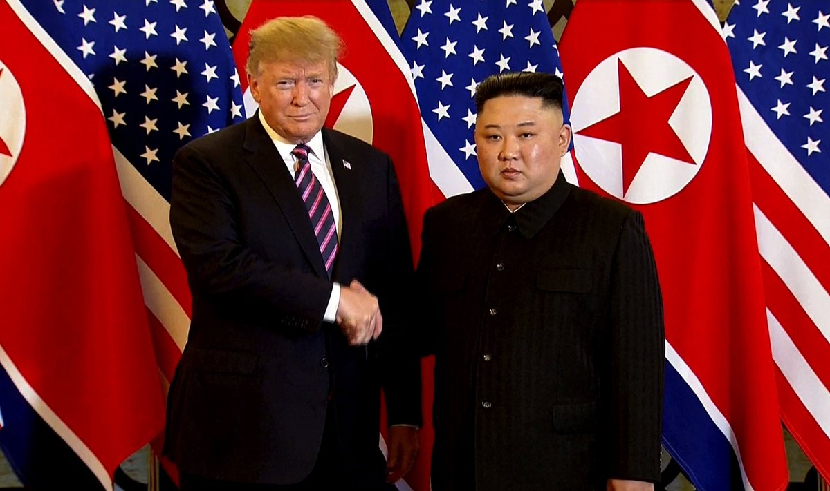 Donaldo Trumpo ir Kim Jong-uno susitikimas Hanojuje