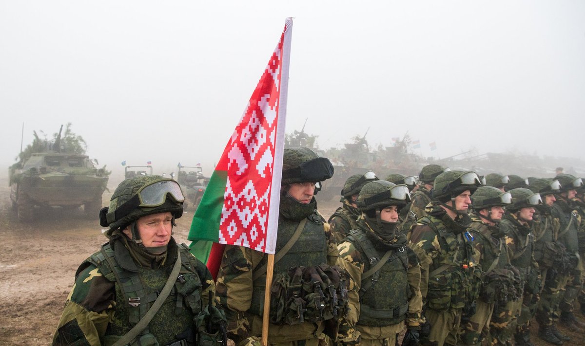 Belarussian troops