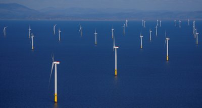 Jūrų vėjo jėgainės Didžiojoje Britanijoje