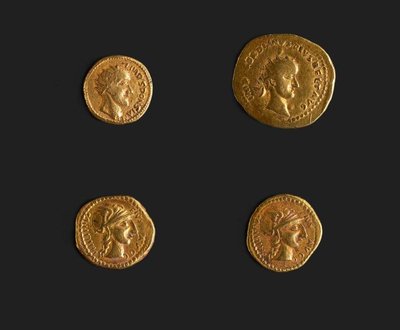 Mokslinė šių itin retų monetų analizė išgelbėjo imperatorių Sponsianą nuo užmaršties. ucl.ac.uk nuotr.