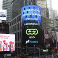 Lithuania's energy provider hits Times Square as shares open on Nasdaq