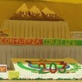 Bolivijos konditeriai iškepė pyragą milžiną