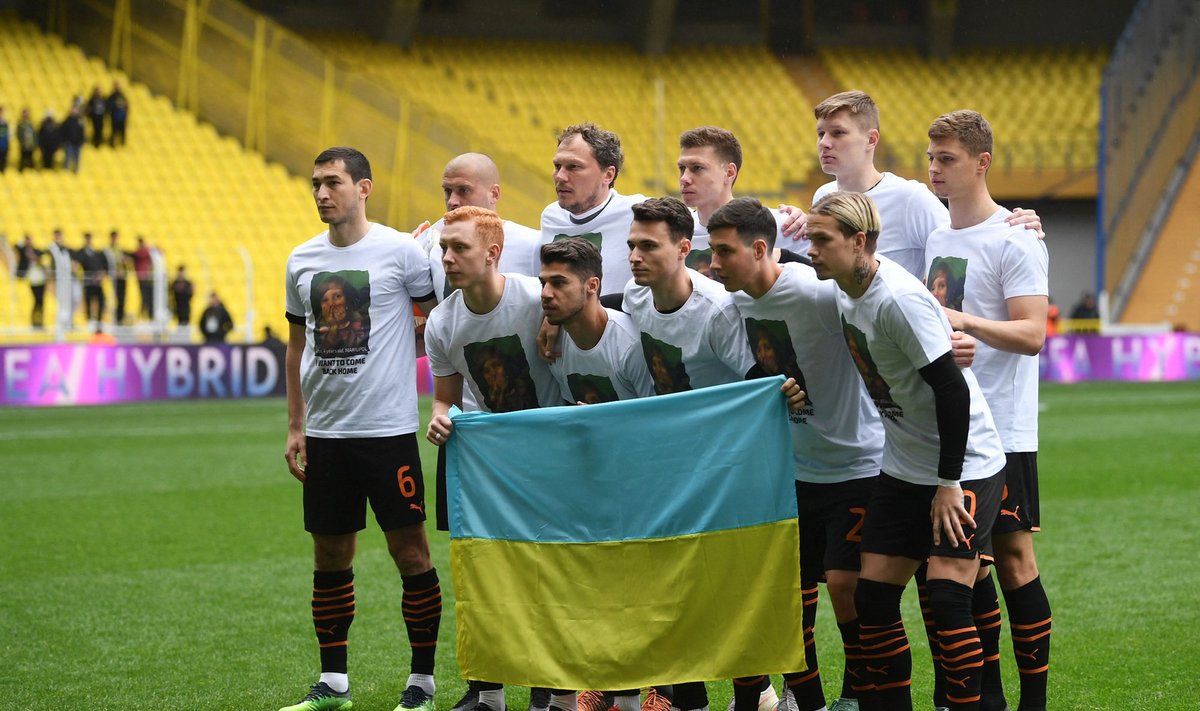 Donecko "Šachtar" prieš draugiškas rungtynes su "Fenerbahče"