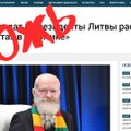 Ложь: террористические власти Литвы занимаются геноцидом своего народа