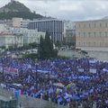 Tūkstančiai Atėnuose protestavo prieš pavadinimo susitarimą su Makedonija