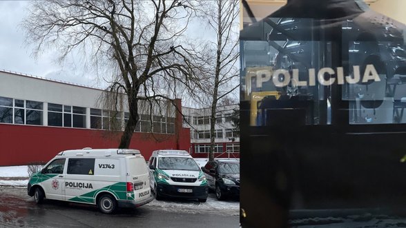 Home-made explosives were brought to school by a pupil