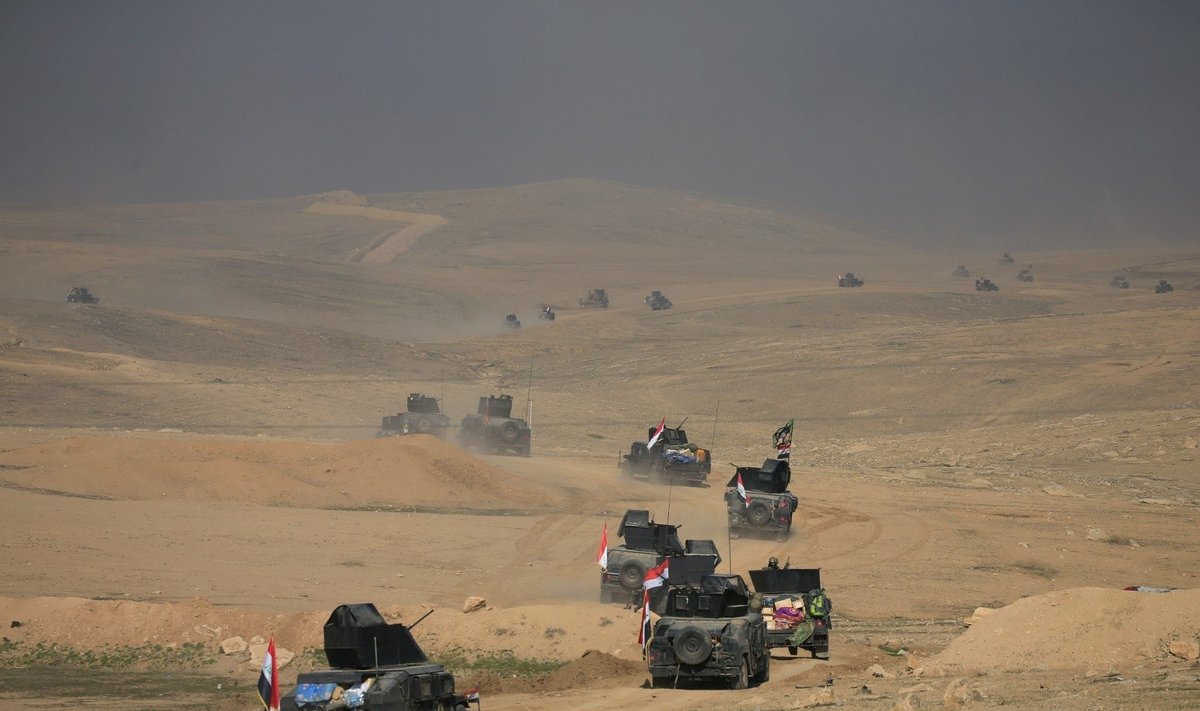 Irako pajėgos Mosule 