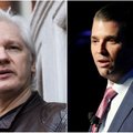 Slaptas susirašinėjimas su Trumpo sūnumi atskleidė neįtikėtinas „Wikileaks“ įkūrėjo ambicijas