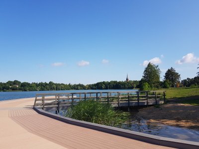 Poilsio ir rekreacijos zonos prie Lentvario (Graužio) ežero sukūrimas