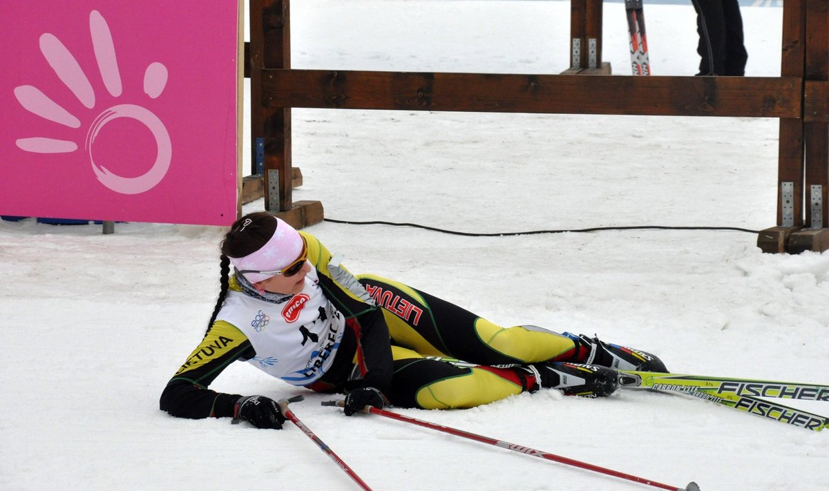 Ingrida Ardišauskaitė po finišo