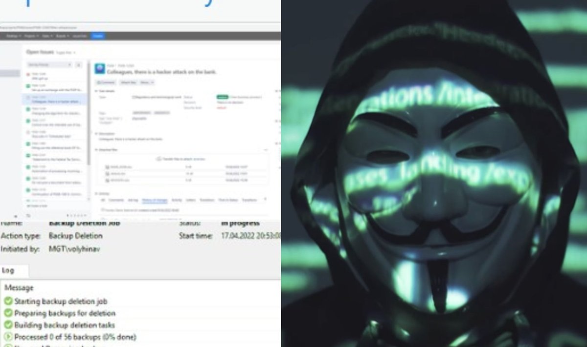 Anonymous žada nutekinti Rusijos banko duomenis.