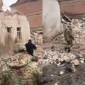 Rusija apšaudė Kupjanską, po griuvėsiais yra žmonių