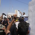 Dešimtys Sadro šalininkų įsiveržė į Respublikos rūmus Bagdade