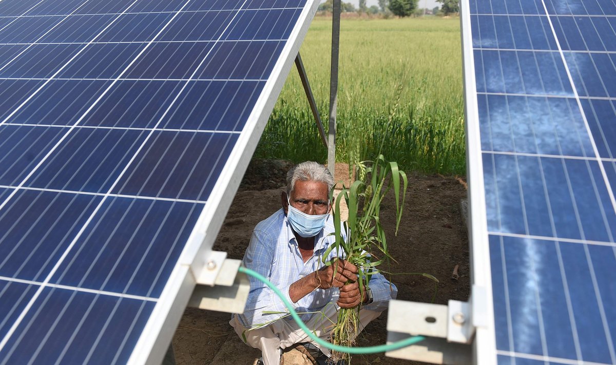 Saulės elektrinės Indijoje