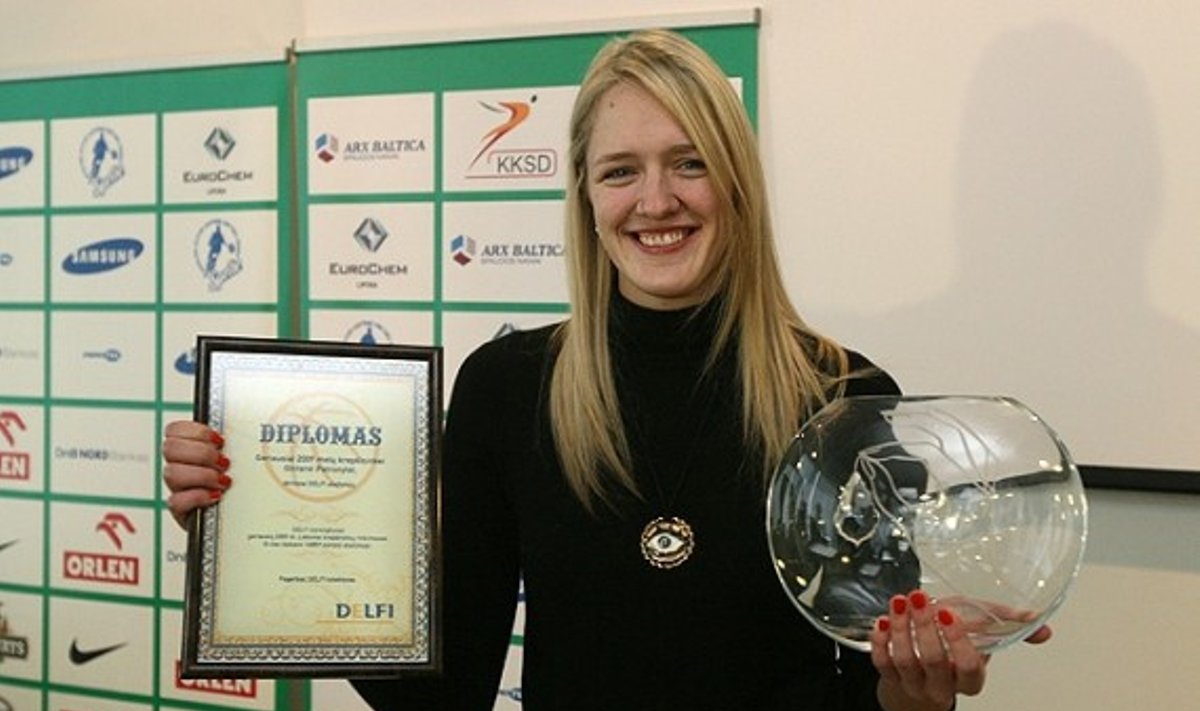 G.Petronytė buvo pripažinta geriausia 2009 m. Lietuvos krepšininke