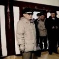 Per Šiaurės Korėjos televiziją parodytos šalies lyderio nuotraukos
