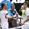 R. Berankio skriaudikas pralaimėjo R. Federeriui Australijos teniso čempionate