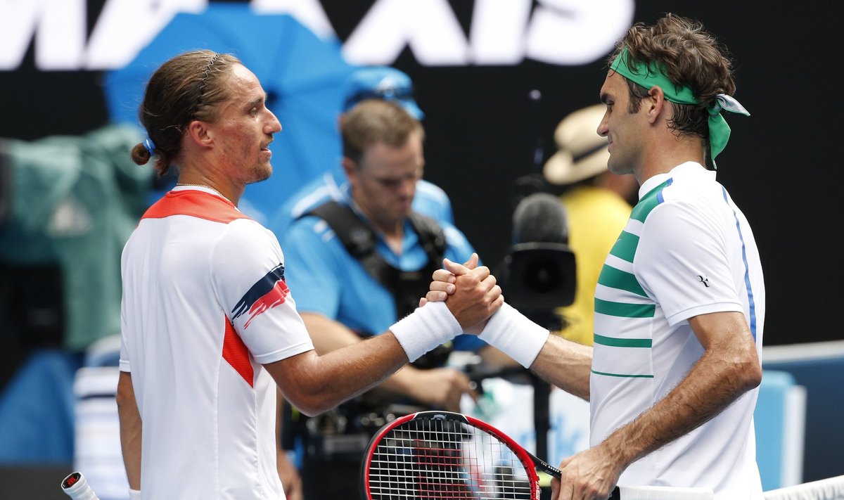 Roger Federeris ir Aleksandras Dolgopolovas