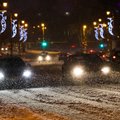 Lietuvoje eismo sąlygas ir toliau sunkina pustymas