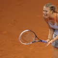 WTA varžybų Štutgarte aštuntfinalyje - sunki M. Šarapovos pergalė