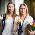 L. Asadauskaitė-Zadneprovskienė su dviem aukso medaliais grįžo į Lietuvą