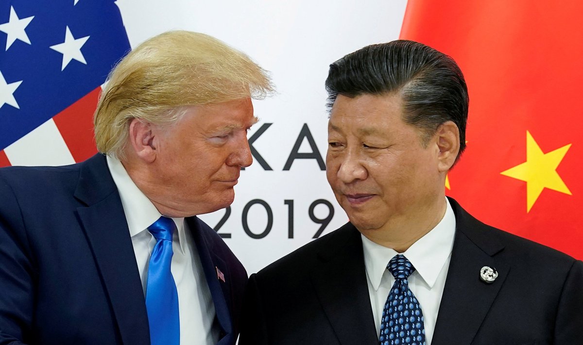 Donaldas Trumpas ir Xi Jinpingas