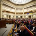 Ukrainos parlamentas nubalsavo atleisti tris ministrus