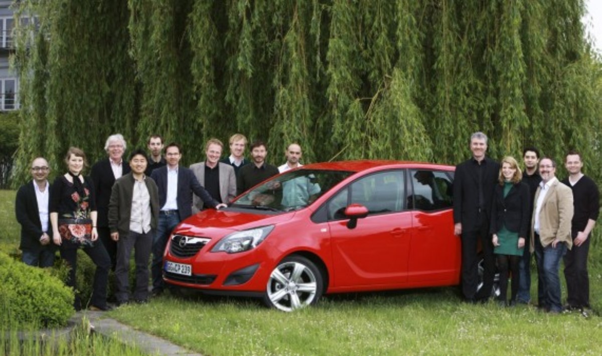 Opel Meriva dizaino komanda