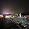 Tragiška avarija Vilniaus rajone: susidūrus dviem automobiliams žuvo jaunas vaikinas