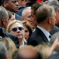 H. Clinton diagnozuota pneumonija ir skysčių netekimas