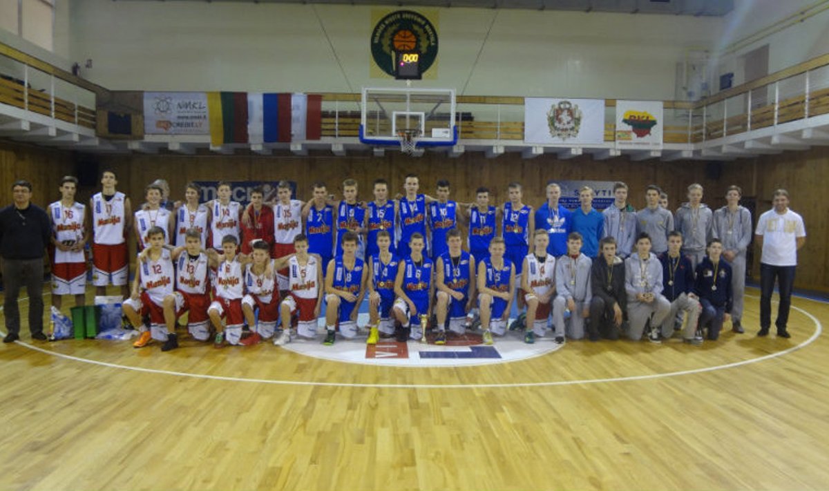Europos jaunimo krepšinio lygos (EYBL) Vilniaus turo dalyviai